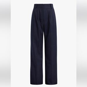 Favorite Daughter - “The Favorite (Shortie) Pant” - Navy Pinstripe (Sz.8 NWT)